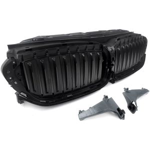 Voorbumper grille Brutal - Voor BMW G30 (2017-2020) - 51747497279 - Actieve Lucht Sluiter - Auto accessoires