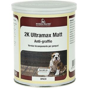 Borma Wachs Ultramax twee componenten lak extra krasbestendig ultra mat - 375 ml