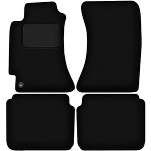 Zwarte veloursmatten voor: Subaru Legacy III B4 stationwagen, sedan (1998-2003)