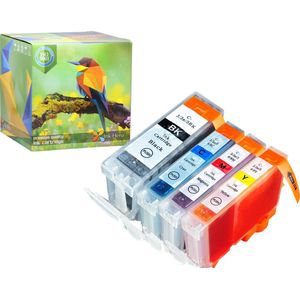 Ink Hero - 4 Pack - Inktcartridge / Alternatief voor de Canon BCI-3, BCI-6, PIXMA iP3000 iP4000
