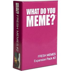 What Do You Meme - Kaartspel Uitbreiding # 2 - Extra Memes - Partyspel voor volwassenen