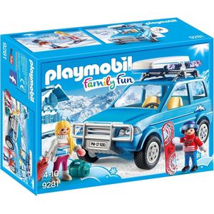 PLAYMOBIL 4x4 met dakkoffer  - 9281