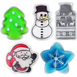 Kerstthema Handwarmers Zakwarmers Warmtekussen voor Warme Vingers in Herfst en Winter (4 stuks)