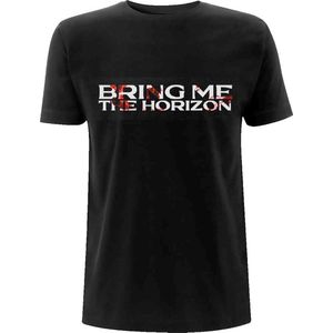 Bring Me The Horizon Heren Tshirt -S- Symbols Zwart
