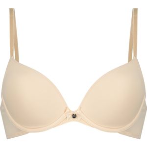 Hunkemöller Dames Lingerie Voorgevormde beugel bh Plunge - Beige - maat C85