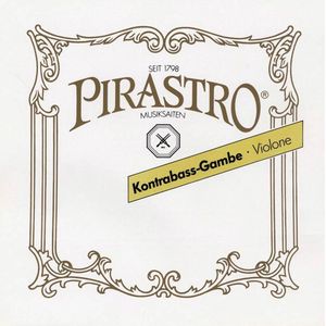 Pirastro P259020 violone/double bass gamba string set medium