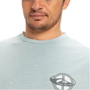 2025 Quiksilver Heren ND Wake Up World Tee - Chinois Green