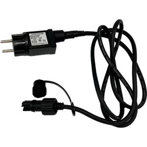 Luca Lightning Connect-24 LED Start kabel 9.6W 24V – 1.5m – Zwart – Voor Max. 700 LED’s