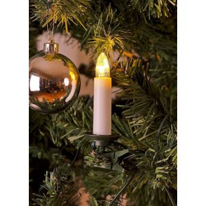 Konstsmide 1004-020 Kerstboomverlichting Binnen werkt op het lichtnet Aantal lampen 25 LED Warmwit Verlichte lengte: 19.2 m