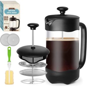 Equivera Cafetière - Cafetiere - Cafetieres - Koffiezetapparaat - Koffie Pers