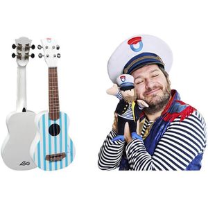 Kapitein Winokio Ukulele sopraan LAG + draagtasje