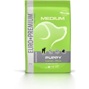 Euro-Premium Medium Puppy Lam & Rijst 3 kg