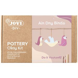 JOVI - DIY - Klei - Zelfdrogend - Pakket - Compleet - Vogels - Air dry clay