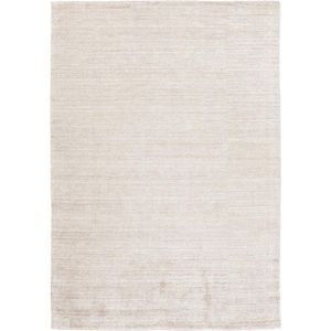 Plain Dust Ivory Vloerkleed - 300x400  - Rechthoek - Laagpolig Tapijt - Modern - Beige