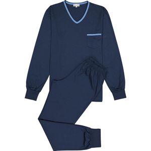 Mey heren pyjama Leongatha - donkerblauw - Maat: M
