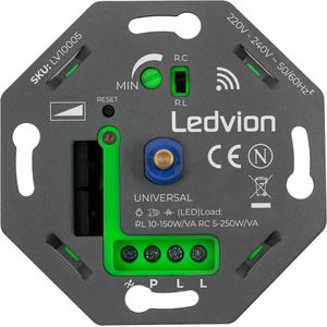 Ledvion - LED Smart WIFI LED Dimmer 5-250W - Universeel