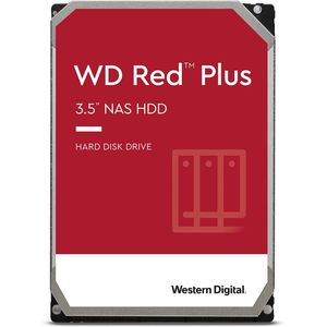 WD Red Plus 8 TB HDD - voor NAS Server - 3,5 inch - 7200 RPM - Sata