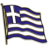 Pin broche speldje Vlag Griekenland 20 mm - Feestartikelen/verkleed spullen