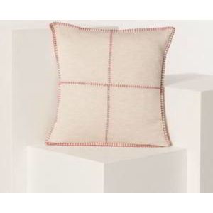 Kussenhoes 50x50 Patchwork Dusty Rose - Default - sierkussen - katoen - excl. binnenkussen