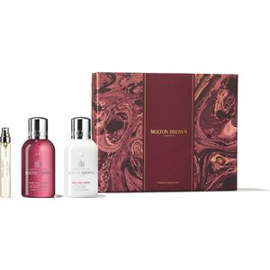 MOLTON BROWN - Fiery Pink Pepper Travel Gift Set - 3 st - Unisex geschenkset