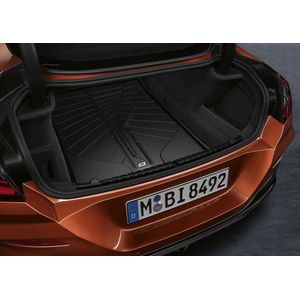 Rubberen Kofferruimtemat voor BMW 8 Serie Cabrio (G14) & M8 Cabrio (F91) - Voorgevormd - Slijtvast - Precieze Pasvorm - Zwart - Thermoplastische Elastomeren