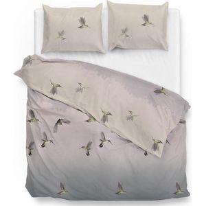 ZoHome Sienna Dekbedovertrek - Litsjumeaux - 240x200/220 cm - Lilac