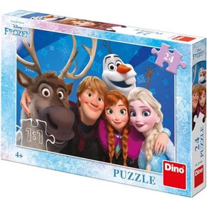 Dino Puzzel - Disney Frozen - 24 Stukjes