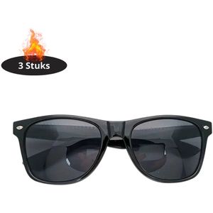 Bovista - Festival Bril - Rave - Space - Techno - Freaky Glasses - Heren - Dames - Zonnebril - 3 stuks