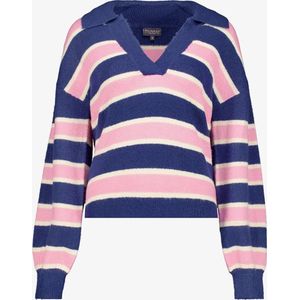 TwoDay gestreepte dames trui paars roze - Maat XL