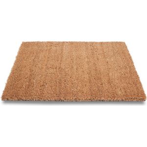 Deurmat/buitenmat - pvc/kokos - 50 x 80 cm - droogloopmat