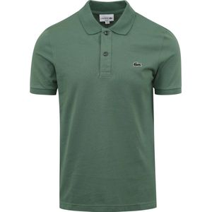 Lacoste - Poloshirt Pique Groen - Slim-fit - Heren Poloshirt Maat S
