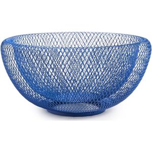 MoMA - Bowl Wire Mesh Fruitschaal - Blauw