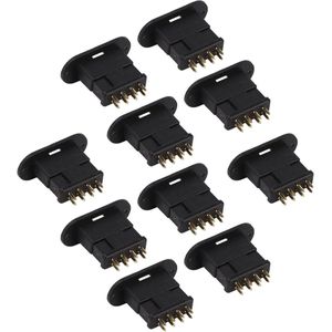 10 Paar Goede Contactprestaties MPX 8-pins Stekker Mannelijk Vrouwelijk Connector RC-batterijconnector.
