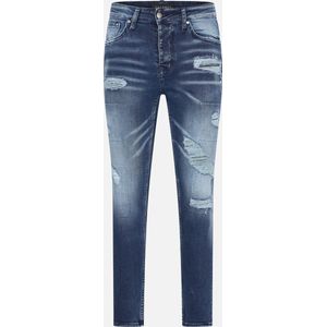 Skinny Jeans Blauw Ostra