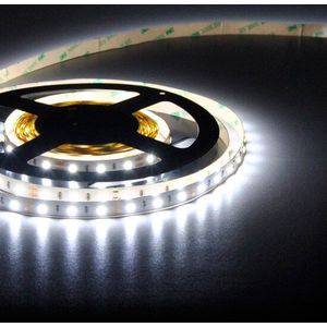 LED Strip 5050 060 leds/mtr 6000K CRI90 12V 14.4W IP20