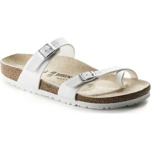 Birkenstock Mayari Dames Slippers Regular fit - White - Maat 41