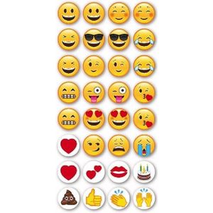Oaktree - Stickers Emoji (32st.) (per vel)