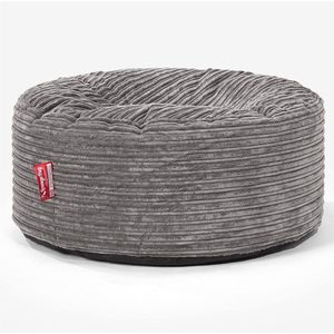 Ronde Pouf Zitzak in Corduroy - Comfortabel en Duurzaam