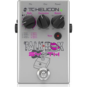 TC-Helicon Talkbox Synth - Modulation effect-unit voor gitaren