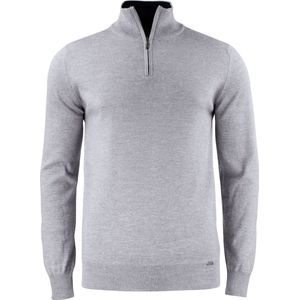 Cutter & Buck Everett HZ Sweater Heren 355420 - Grijs Melange - L