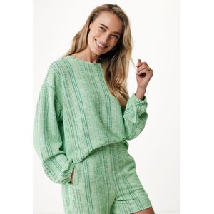 Summer Boucle Sweater Dames - Bright Groen - Maat XL