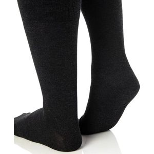 1 Paar Bamboe Sokken - Bamboelo Sock - Maat 39/42 - Antraciet - Naadloze Sokken - %80 Bamboe