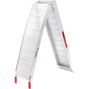 Oprijplaat Acebikes - Acebikes - Oprijplaten - Oprijplaat aanhangers - Makkelijk opvouwbaar - Aluminium - Tot 340kg
