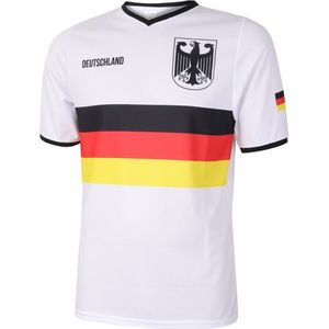 Duitsland Voetbalshirt Thuis - Vlag - Voetbalshirts Kinderen - Jongens en Meisjes - Sportshirts - Volwassenen - Heren en Dames-128