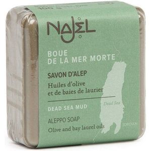 Najel - Aleppo zeep met Dode Zee klei - 100 gram