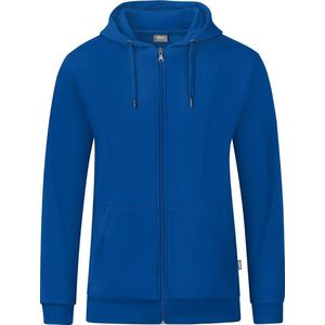 Jako Organic Jas Met Kap Dames - Royal | Maat: 48