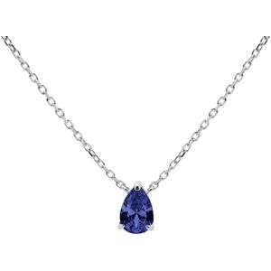 Karma Ketting Julia Sapphire Blue Zilver