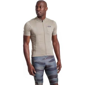 Pearl Izumi Expedition Jersey Met Korte Mouwen Beige M Man