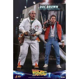 Hot Toys Doc Brown 1:6 Scale Figure - Hot Toys - Back to the Future Figuur