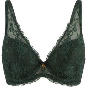 LingaDore - Triangel BH Luxe Garden Green - maat 85E - Groen